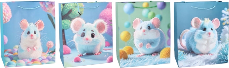 Sachet cadeau enfant S 18 × 23 × 9 cm