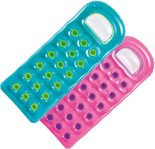 Matelas de plage gonflable avec hublot 188 × 71 cm Intex – turquoise