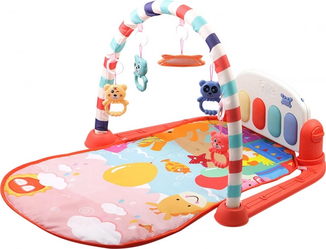 CHIPOLINO Spieldecke mit Klavier Beach Time