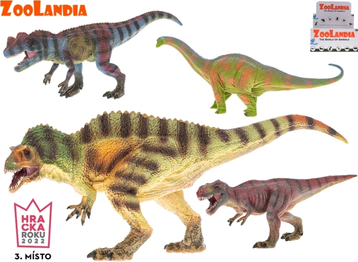 Figurine dinosaure en plastique Zoolandia 30 cm