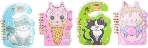 Notitieboek met ringband ongelinieerd 9,5x13 cm 50 pagina's