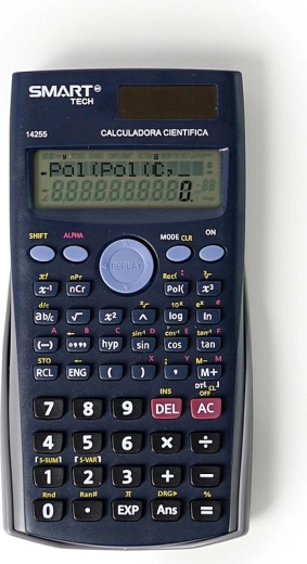 Keyroad scientific calculator with dual power