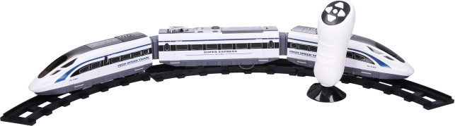 Hogesnelheidstreinset met afstandsbediening 84 × 62 cm