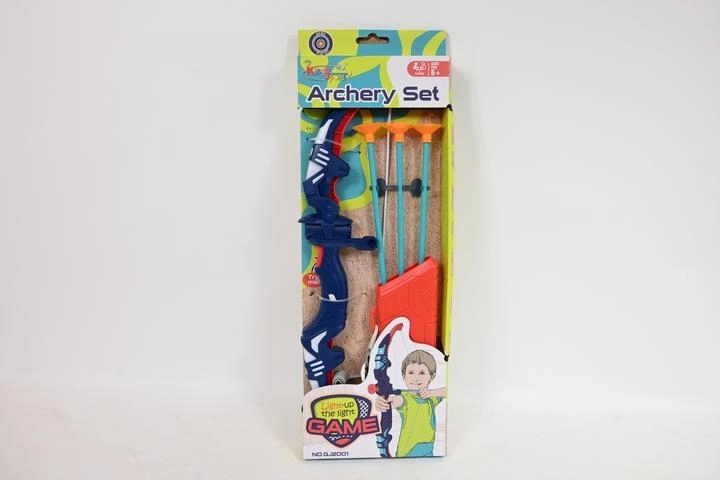 Kinderboog met pijlkoker en 3 pijlen met zuignappen