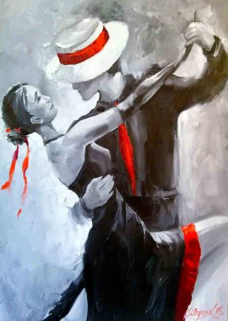 Profitez du puzzle Notre tango 1000 pièces