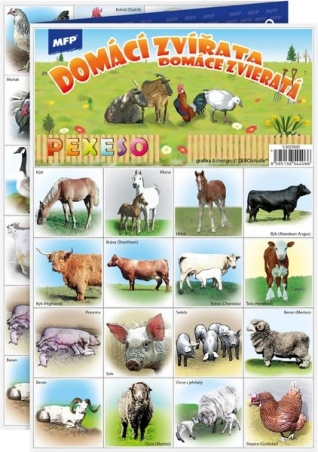 Pexeso Domestic Animals