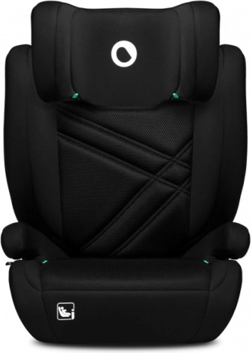 Lionelo Hugo i-Size autostoel voor kinderen 100–150 cm Black Carbon