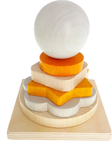 Nature Stacking Tower Orange