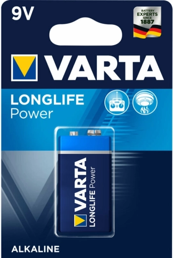 Varta Longlife Power 9V Alkalibatterie