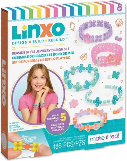 Linxo Jewelry Creative Set – Colorful Bracelets for Kids