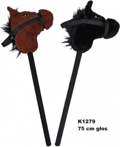 Stick Horse with Sound 75 cm