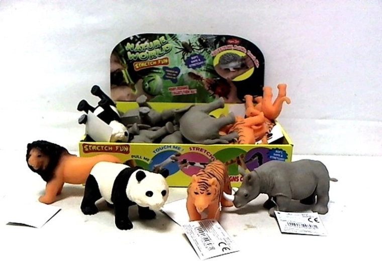 Figurine d’animal sauvage 12 cm (6 variantes)