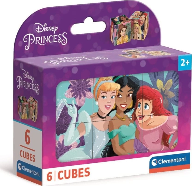Disney Princess Picture Cubes – 6 Blocks