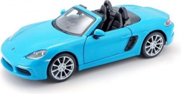 Porsche 718 Boxster 1/24 blauw