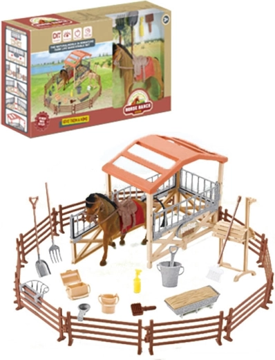 Ferme équestre – grand ensemble 33 pcs