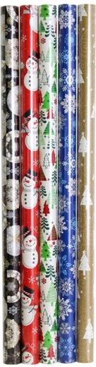 Papier cadeau de Noël en rouleau 2 m