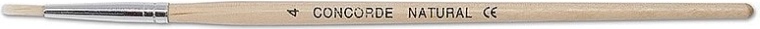 CONCORDE Natural Round Brush No. 4