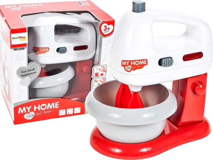 Kinder-Teigmixer mit LED-Leuchte