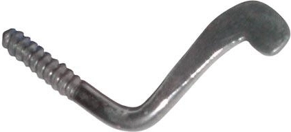 Tourillon en acier avec filetage 50 mm, finition brillante (20 pièces)