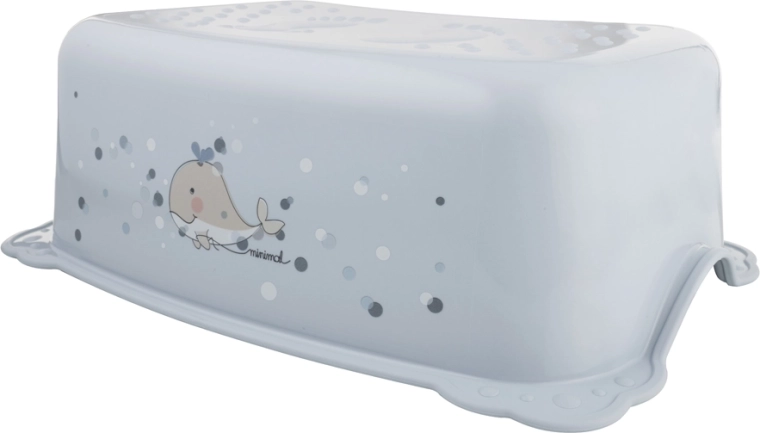 Maltex non-slip step Whale, satin blue