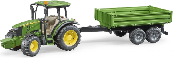 Bruder tractor John Deere met kipper 1:16
