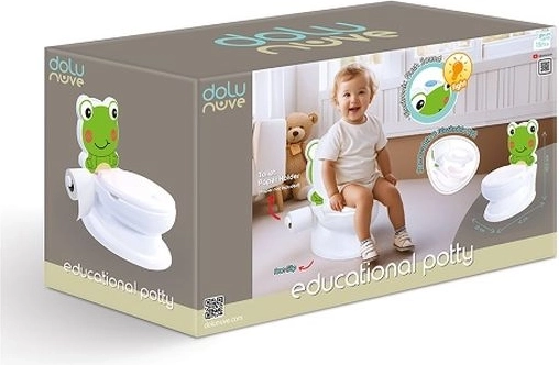 Dolu Educational Frog Potty with Sound and Light