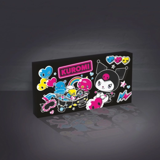 Tableau lumineux KUROMI – décoration néon pour mur