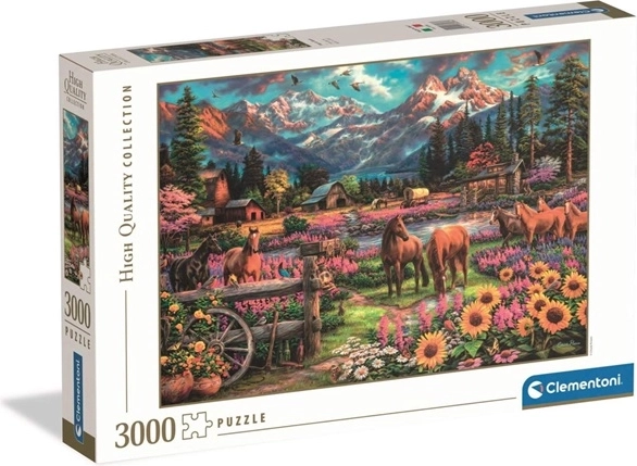 Clementoni puzzle High Quality Collection Free to Roam 3000 pieces