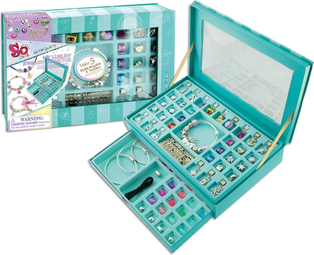 Luxury Charm Bracelet Making Kit, 70 pcs