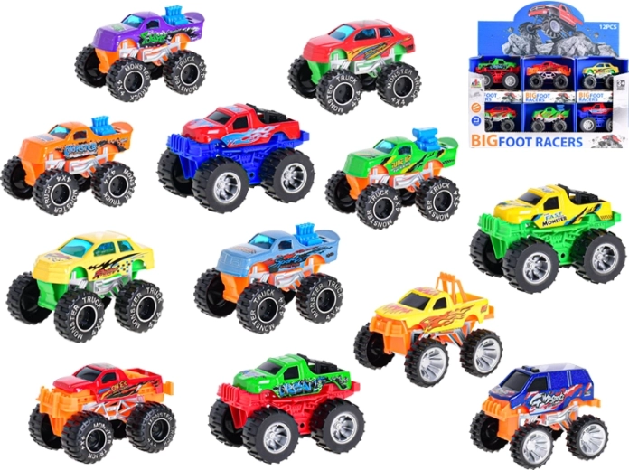 Voiture tout-terrain en métal à inertie 7,5–8,5 cm