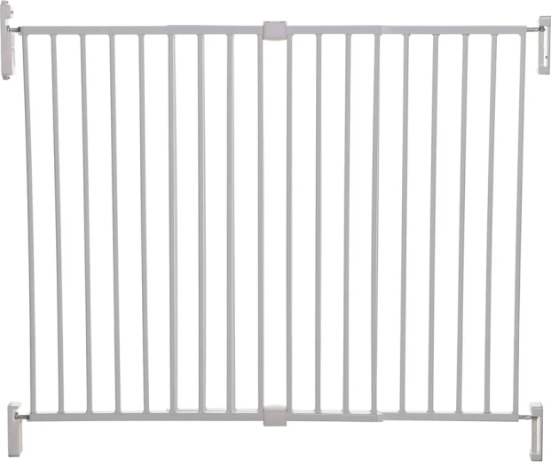 Veiligheidshekje DREAMBABY Broadway, 2-delig, extra breed, 76–134,5 cm, wit