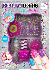 Lukky Beauty Design Nail Set – Nail Studio for Kids