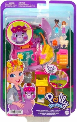 Monde de poche Polly Pocket Lama de camping