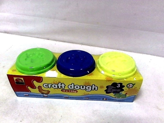 Pâte à modeler en tubes 3 × 140 g