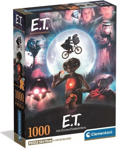 Puzzel CLEMENTONI cultfilms: E.T. de Buitenaardse 1000 stukjes