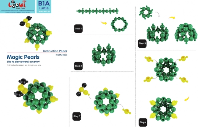 BIG LOOWI EDU construction set – 200 pieces