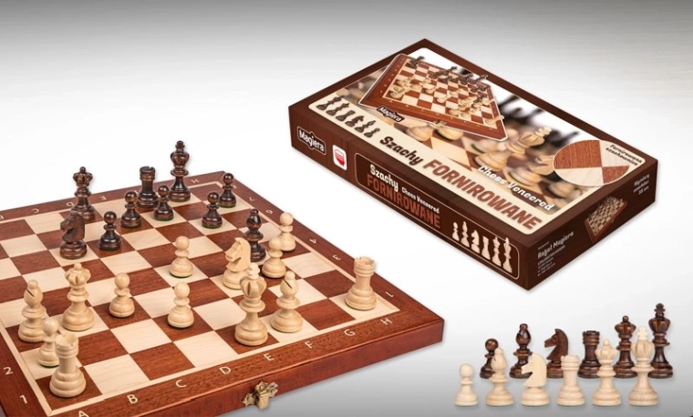 Échecs plaqués 35 cm