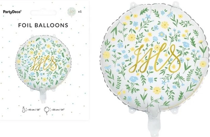Ballon en aluminium IHS 45 cm mix