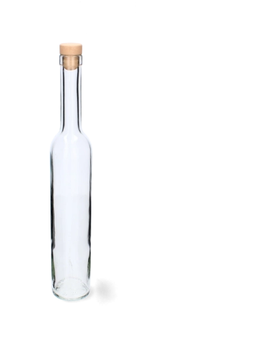 Glazen fles Belissimo 500 ml met kurk