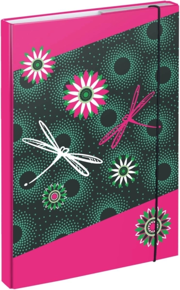 Mapjes voor schoolschriften A4 Bloemen