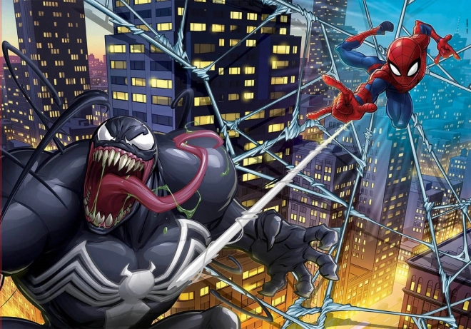 Puzzle Spiderman et Venom 200 pièces