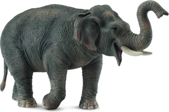 Plastic Asian Elephant Figurine