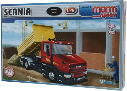 Model Scania kipper 1/48 Monti System