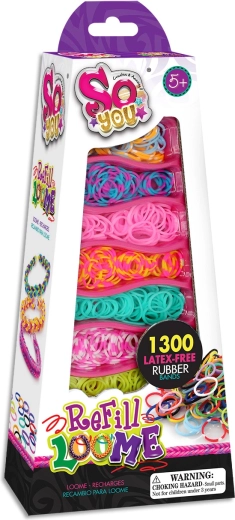 Tasia vervangset elastiekjes 1300 stuks