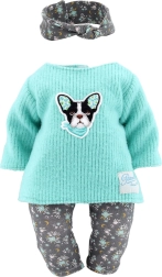 Petitcollin outfit Gipsy voor pop van 36 cm