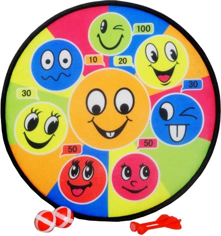 Cible adhésive à scratch pour enfants