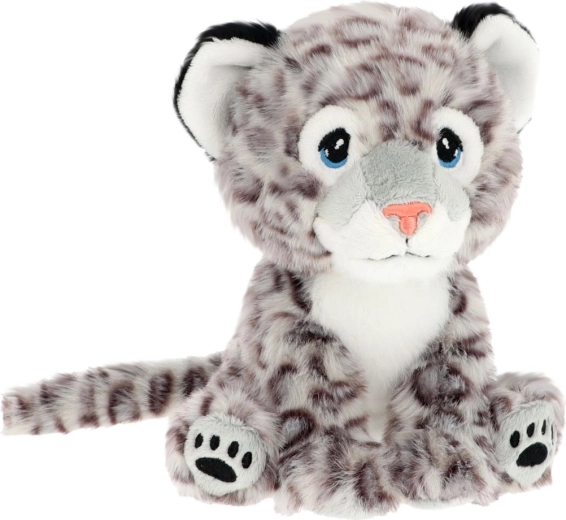Keel Toys Keeleco Snow Leopard – eco plush toy 14 cm