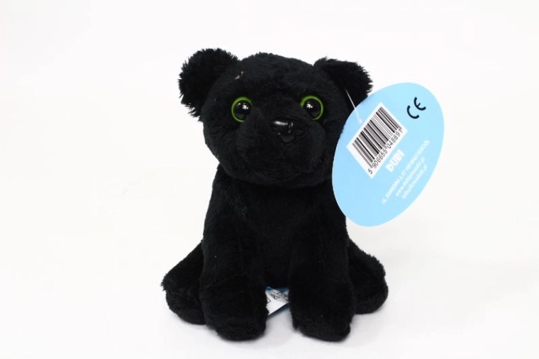 Ziki Black Panther Plush (Sitting) 14 cm