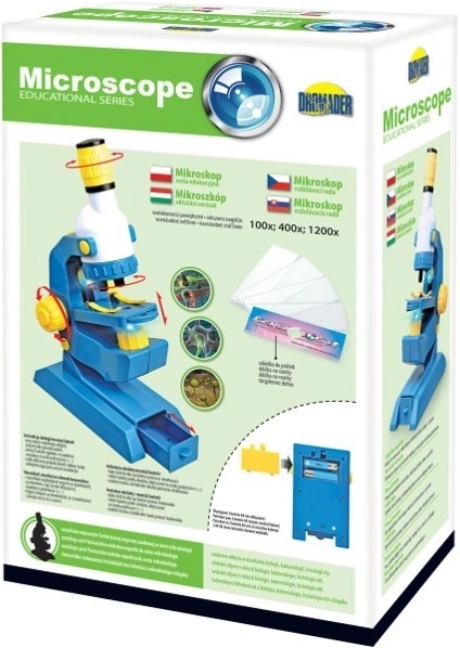 Microscope pour enfants 100×/400×/1200× avec deux oculaires