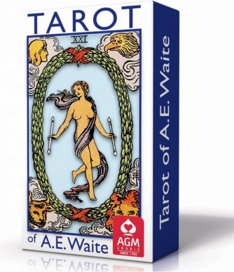 Tarotkaarten A.E. Waite Pocket Tarot Blauw